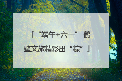 “端午+六一” 鹤壁文旅精彩出“粽”