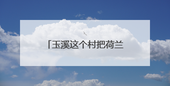 玉溪这个村把荷兰猪养成了“金豆豆”｜在云南样样好