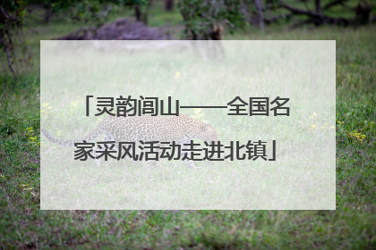 灵韵闾山——全国名家采风活动走进北镇