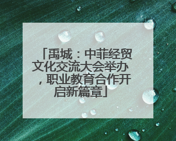禹城：中菲经贸文化交流大会举办，职业教育合作开启新篇章