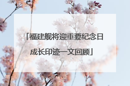 福建舰将迎重要纪念日 成长印迹一文回顾