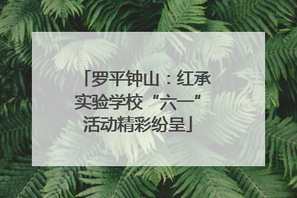 罗平钟山：红承实验学校“六一”活动精彩纷呈