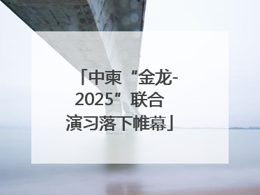 中柬“金龙-2025”联合演习落下帷幕