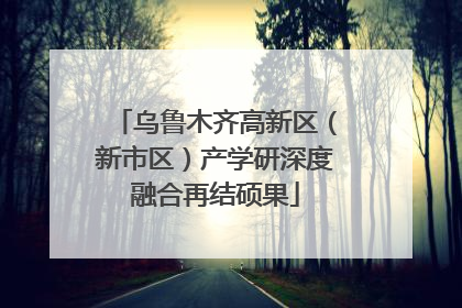 乌鲁木齐高新区（新市区）产学研深度融合再结硕果