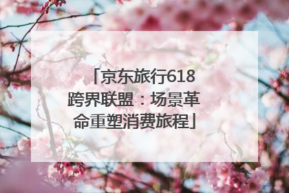 京东旅行618跨界联盟：场景革命重塑消费旅程