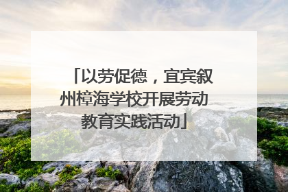 以劳促德，宜宾叙州樟海学校开展劳动教育实践活动