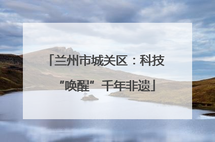 兰州市城关区：科技“唤醒”千年非遗