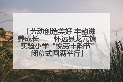 劳动创造美好 丰韵滋养成长——怀远县龙亢镇实验小学“悦劳丰韵节”闭幕式圆满举行
