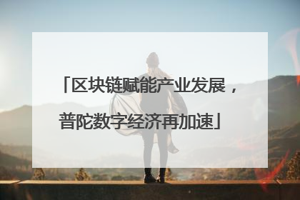 区块链赋能产业发展，普陀数字经济再加速