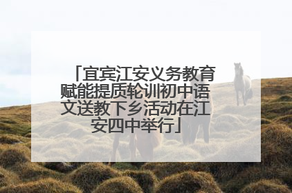 宜宾江安义务教育赋能提质轮训初中语文送教下乡活动在江安四中举行