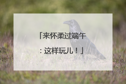 来怀柔过端午：这样玩儿！
