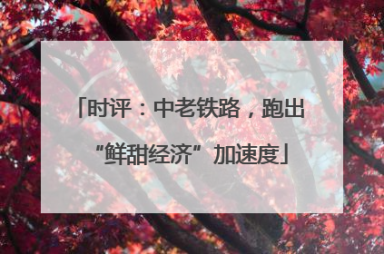 时评：中老铁路，跑出“鲜甜经济”加速度