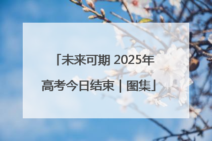 未来可期 2025年高考今日结束｜图集