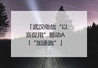 武汉电信“以赛促用”推动AI“加速跑”