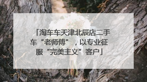 淘车车天津北辰店二手车“老师傅”，以专业征服“完美主义”客户