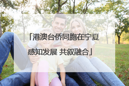 港澳台侨同胞在宁夏感知发展 共叙融合