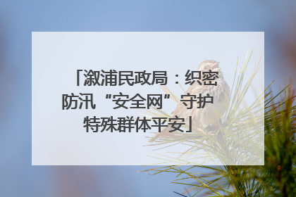 溆浦民政局：织密防汛“安全网”守护特殊群体平安