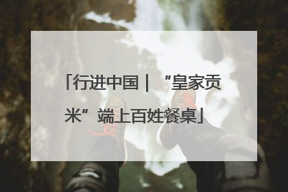行进中国｜“皇家贡米”端上百姓餐桌