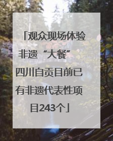 观众现场体验非遗“大餐” 四川自贡目前已有非遗代表性项目243个