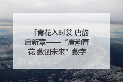 青花入时裳 唐韵启新章——“唐韵青花 数创未来”数字文创设计大赛启幕