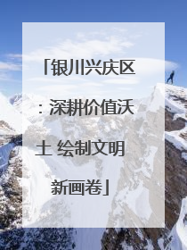 银川兴庆区：深耕价值沃土 绘制文明新画卷