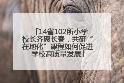 14省102所小学校长齐聚长春，共研“在地化”课程如何促进学校高质量发展