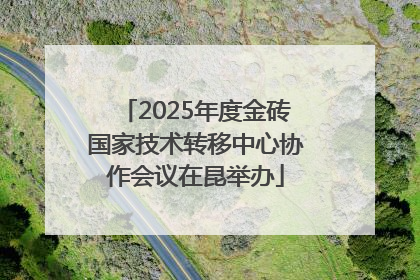 2025年度金砖国家技术转移中心协作会议在昆举办