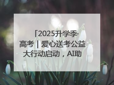 2025升学季·高考｜爱心送考公益大行动启动，AI助力考生赴考