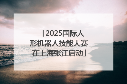 2025国际人形机器人技能大赛在上海张江启动