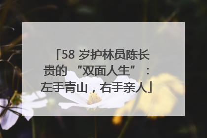 58 岁护林员陈长贵的 “双面人生”：左手青山，右手亲人