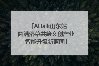 AITalk山东站圆满落幕共绘文创产业智能升级新蓝图